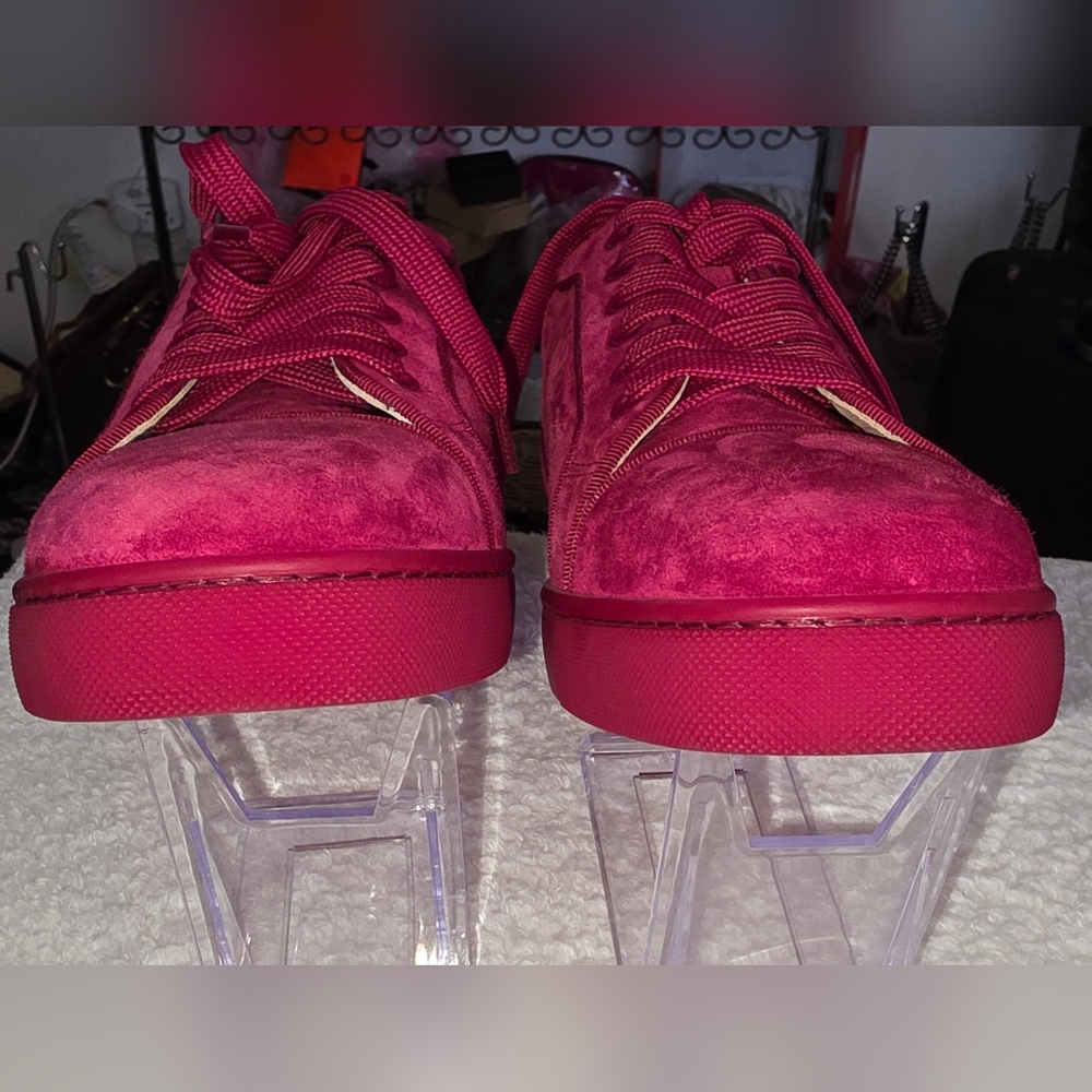 CHRISTIAN LOUBOTIN RED SIZE 41.5 - Picture 4 of 9